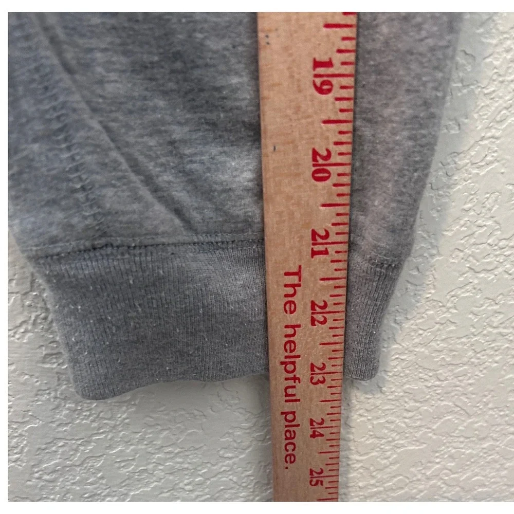 Vintage J Crew Union Suit Gray Cotton‎ Long Sleeve Button Front One Piece SZ L